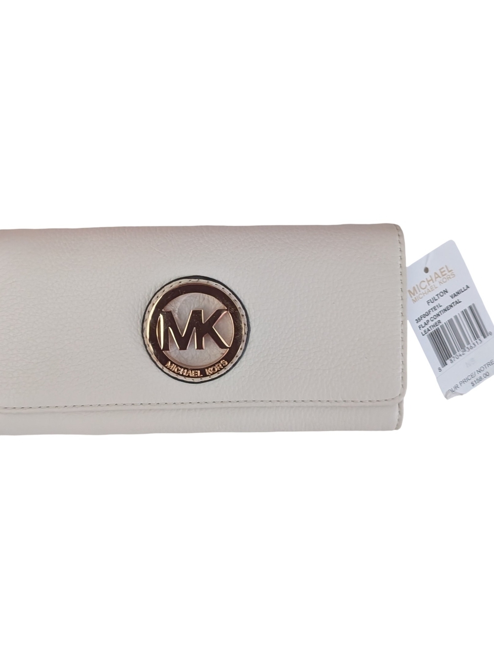 Michael Kors Fulton Leather Carryall Purse Clutch Wallet MK
